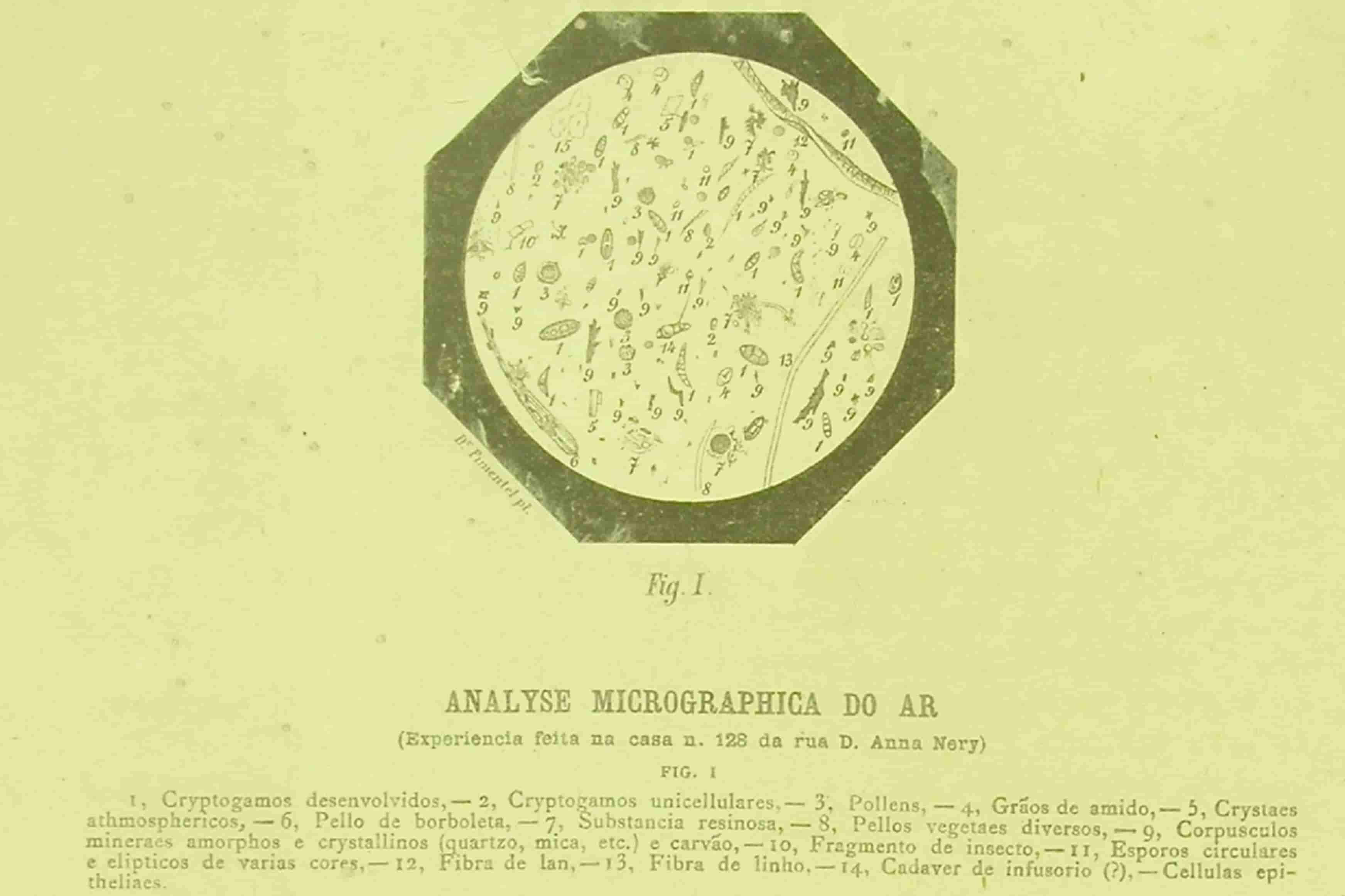 Detecção de minerais nocivos no ar feita pelo médico Antonio Pimentel no Rio de Janeiro