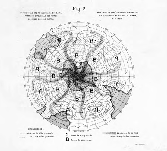 As cartas sinóticas e a construção da meteorologia moderna.